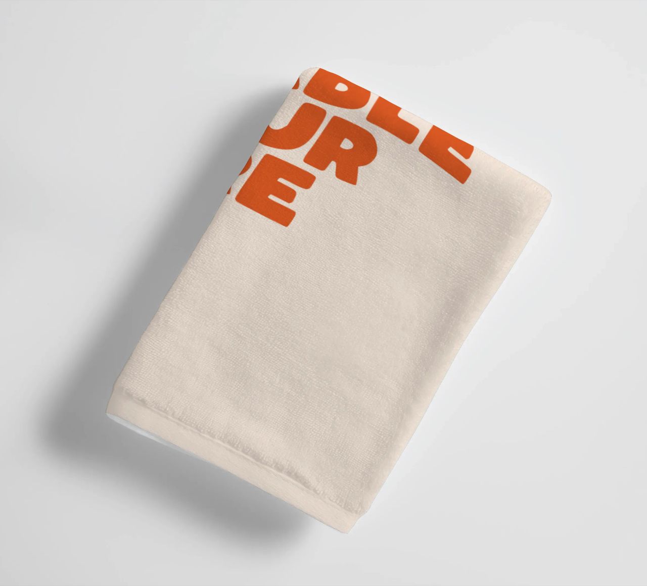 Never Forget How Wildly Capable You Are Typography Print towel by THE MOTIVATED TYPE