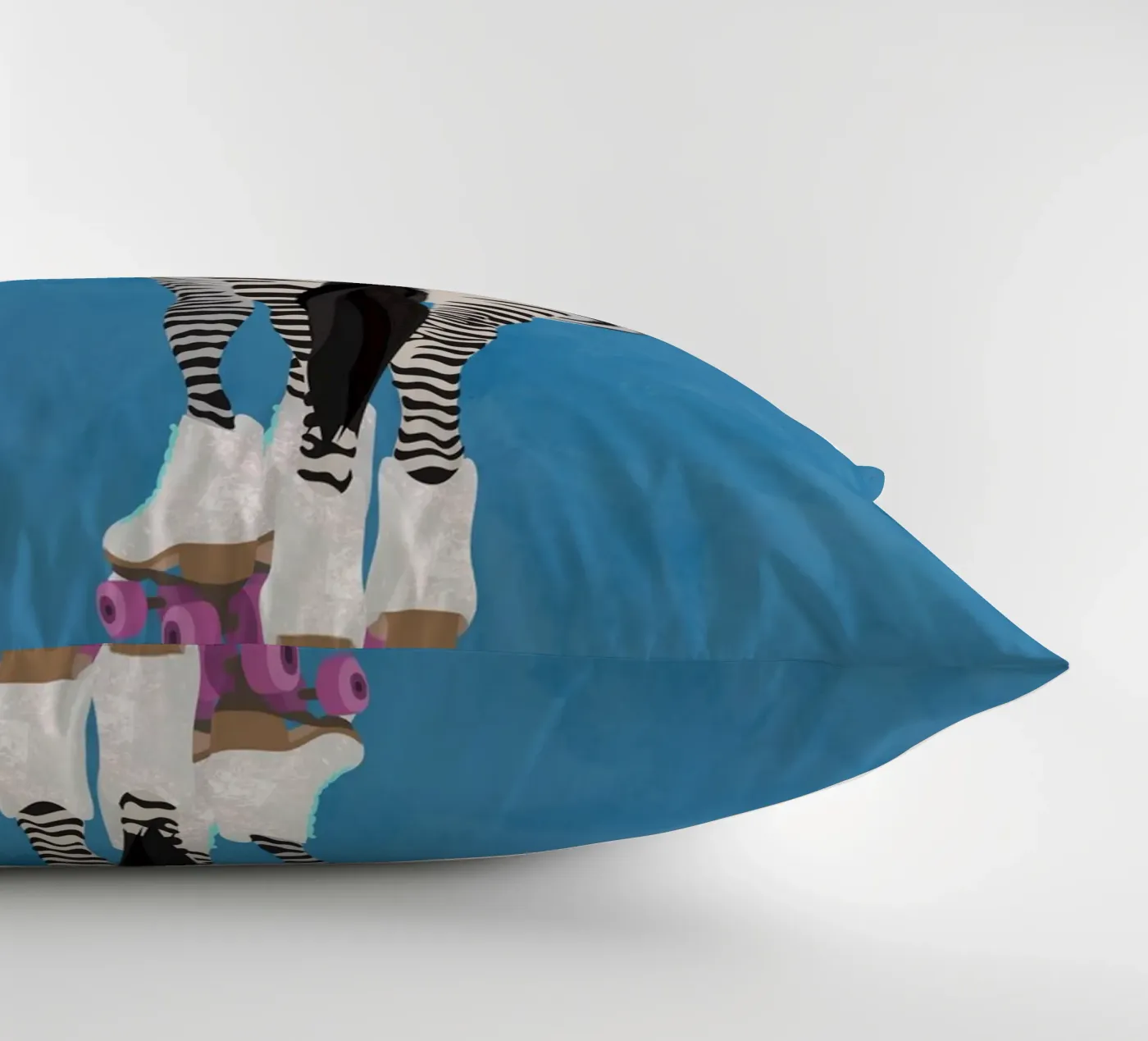 Zebra Rollerskating coussin de SarahManovski