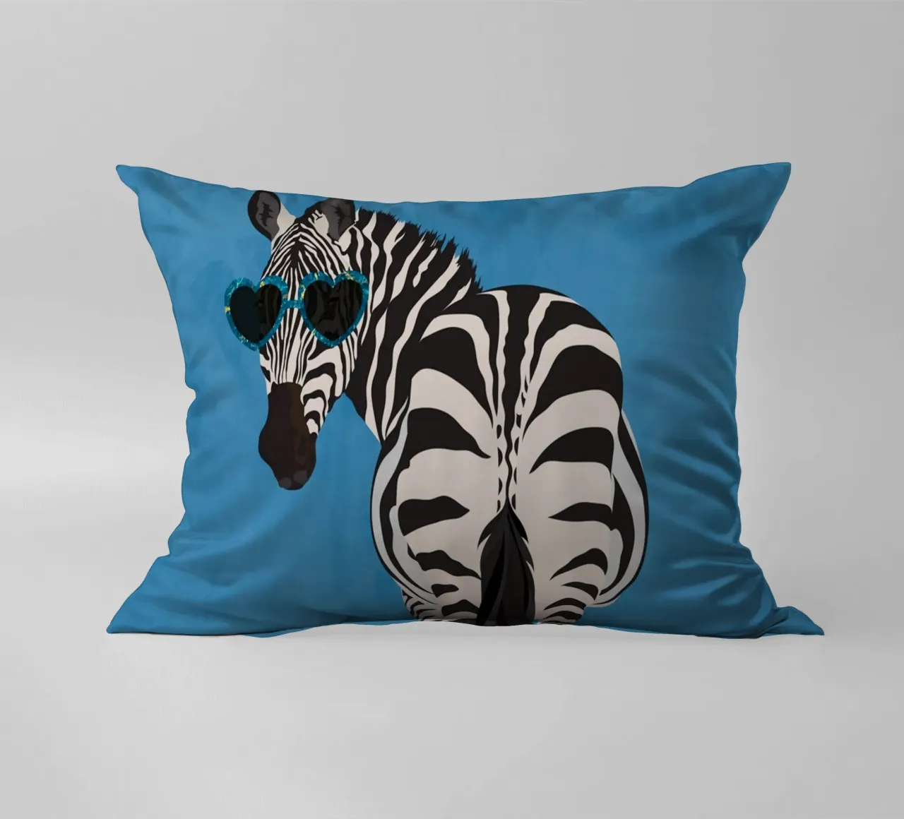 Zebra Rollerskating cuscino da SarahManovski