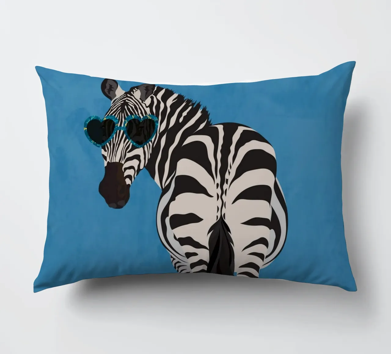 Zebra Rollerskating cuscino da SarahManovski