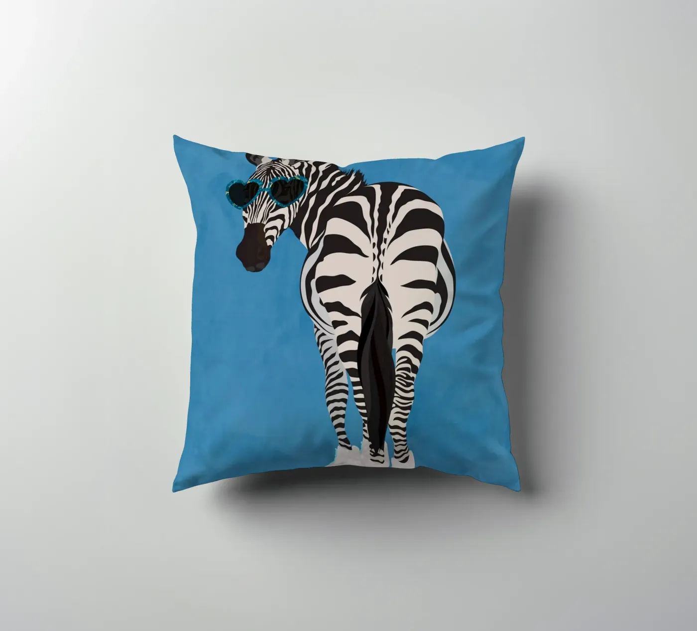 Zebra Rollerskating coussin de SarahManovski