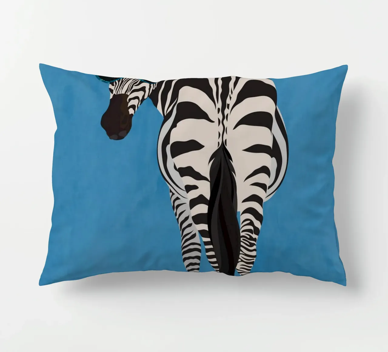 Zebra Rollerskating cuscino da SarahManovski