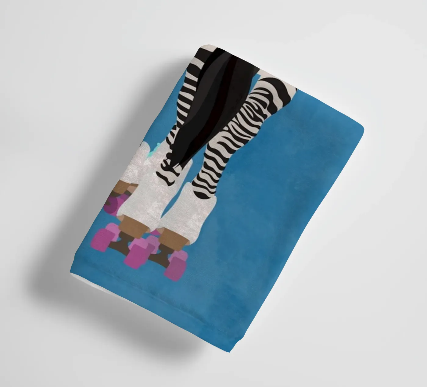 Zebra Rollerskating asciugamano da bagno da SarahManovski