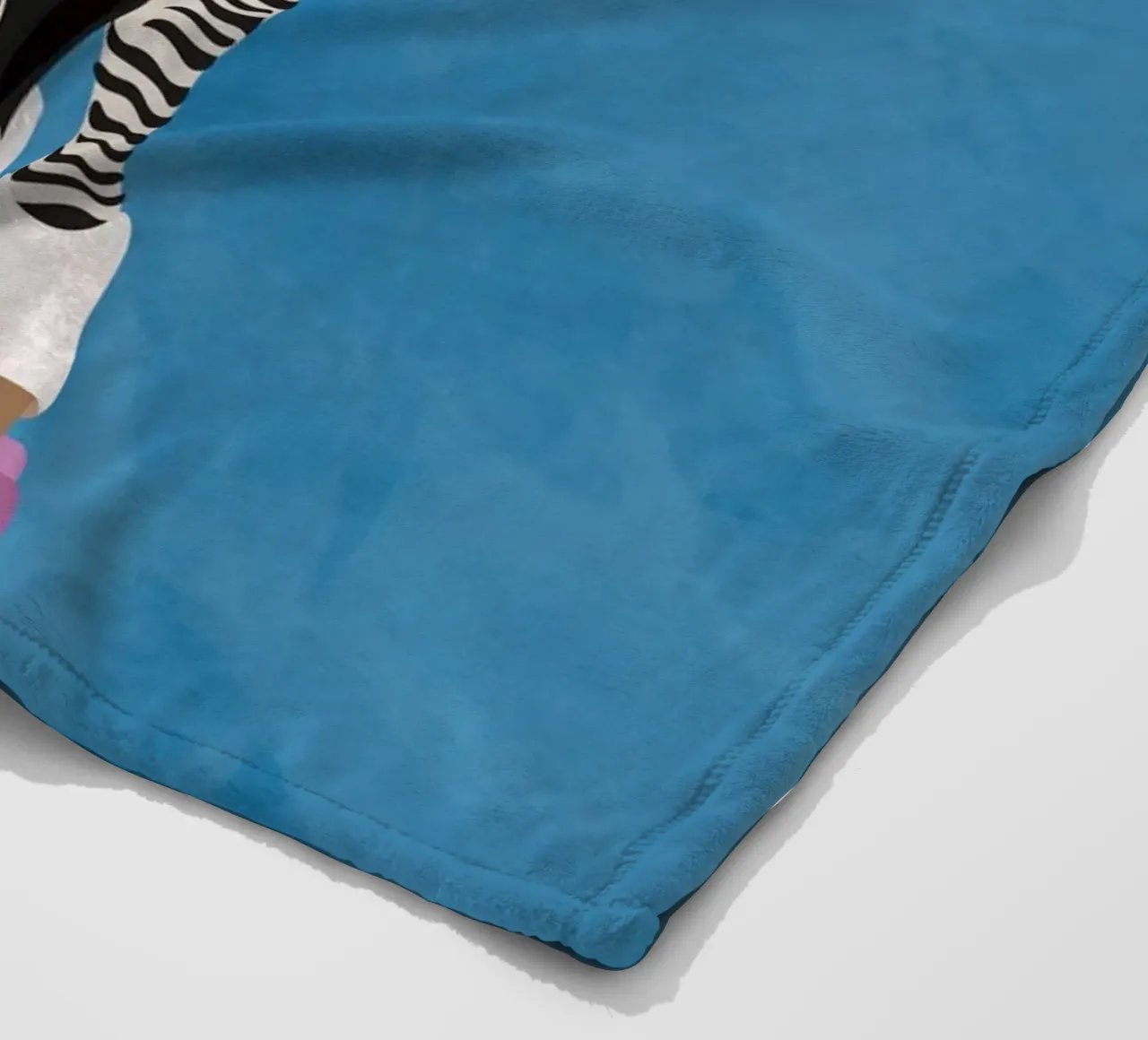 Zebra Rollerskating coperta in pile da SarahManovski