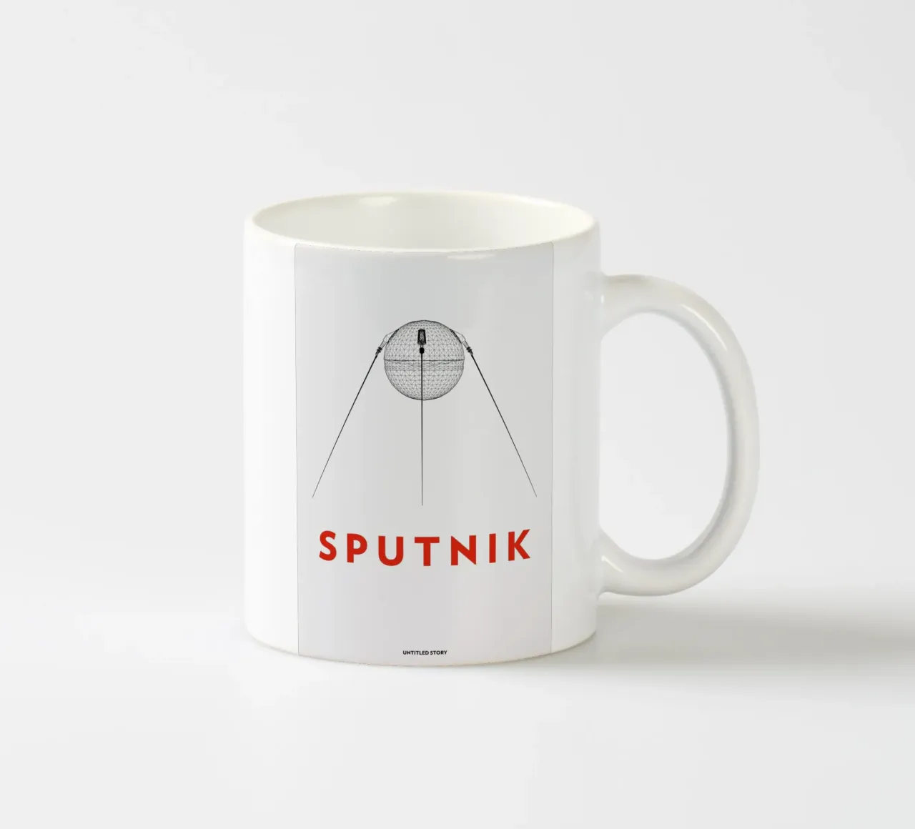 Sputnik 2 tazza in ceramica da Marc Schulthess