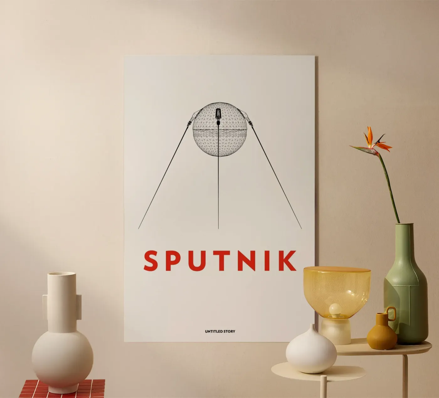 Sputnik 2 Acryl-Glas von Marc Schulthess