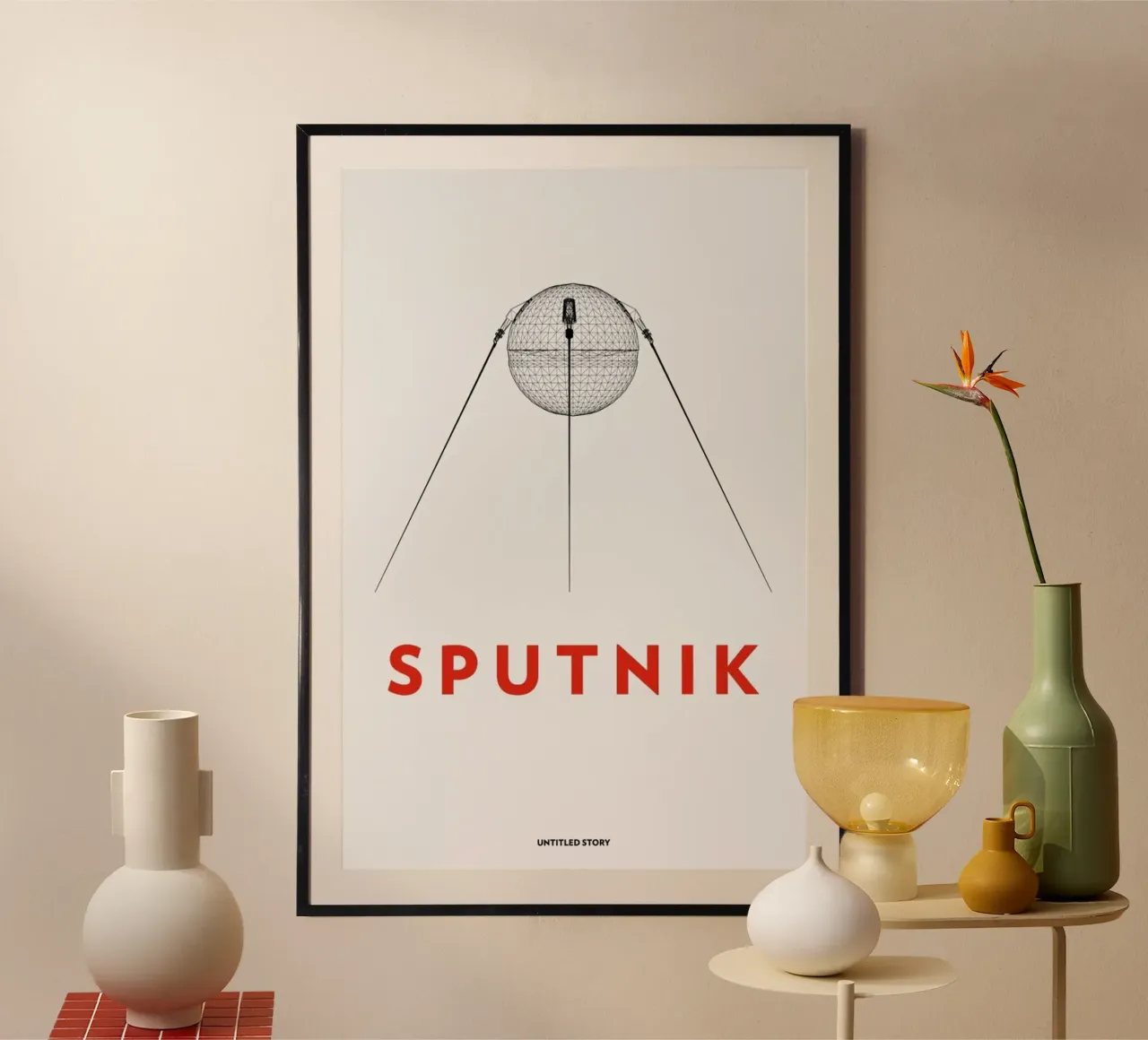 Sputnik 2 poster da Marc Schulthess