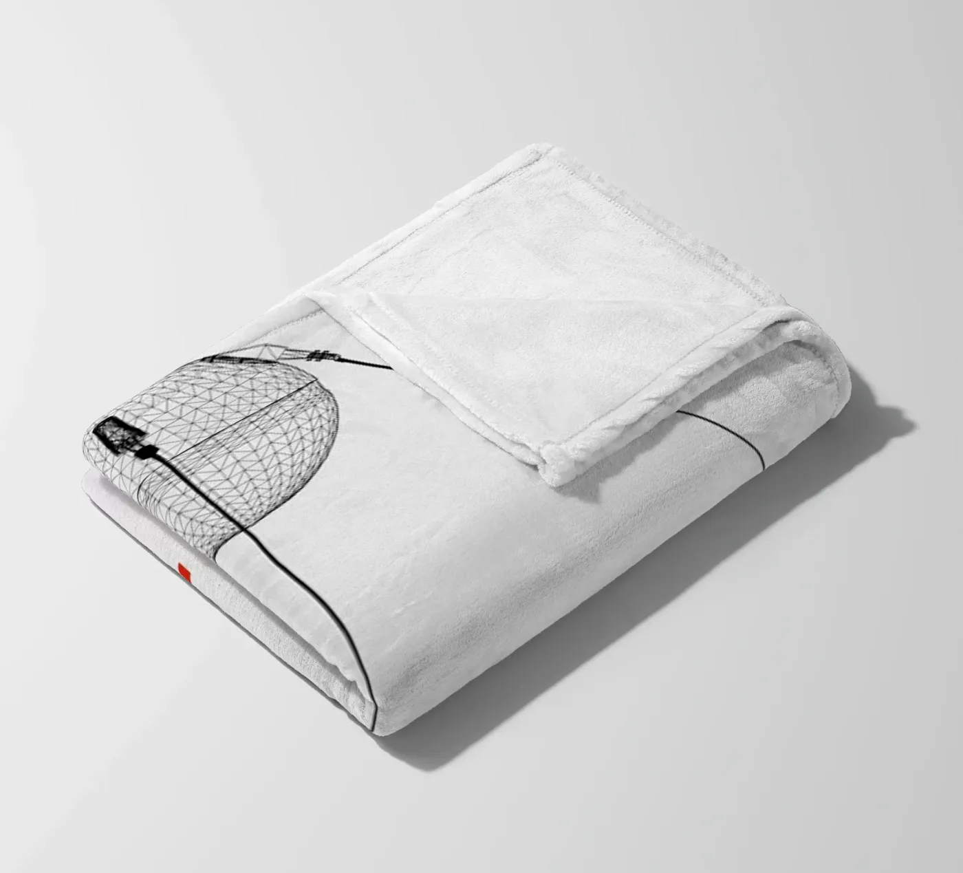 Sputnik 2 Fleecedecke von Marc Schulthess