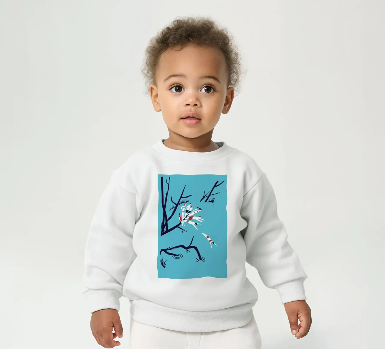 The End of Summer felpa neonato da Monika Aichele