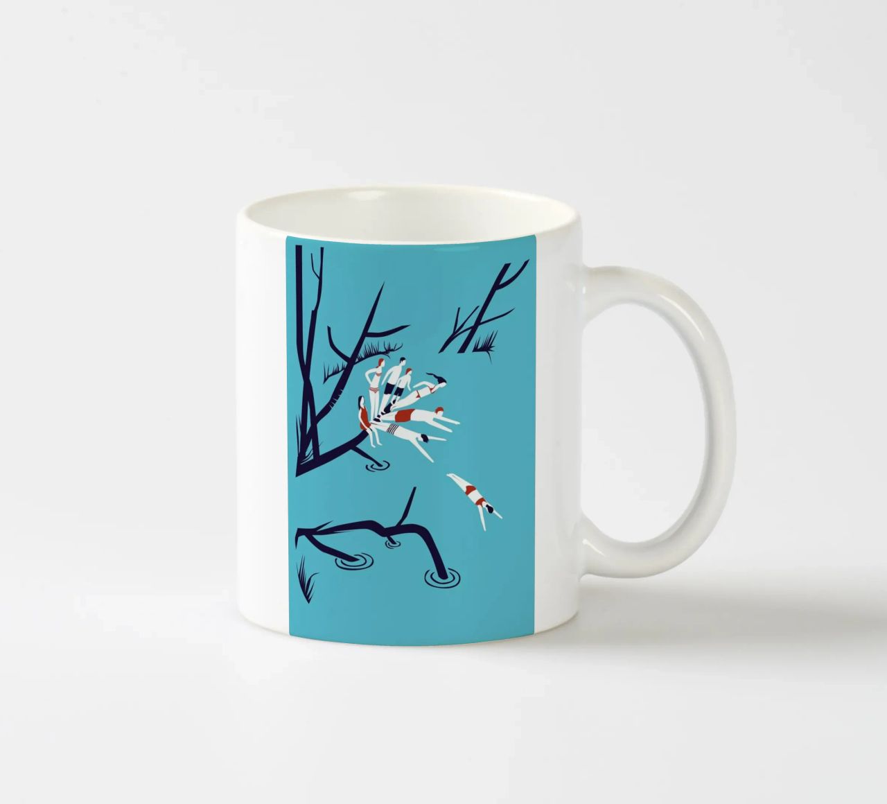 The End of Summer tazza in ceramica da Monika Aichele