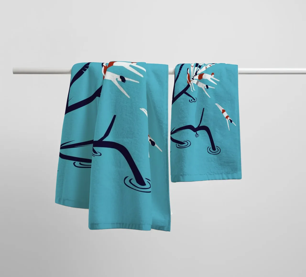 The End of Summer asciugamano da bagno da Monika Aichele