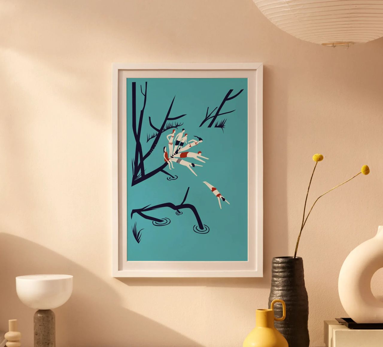 The End of Summer Poster von Monika Aichele