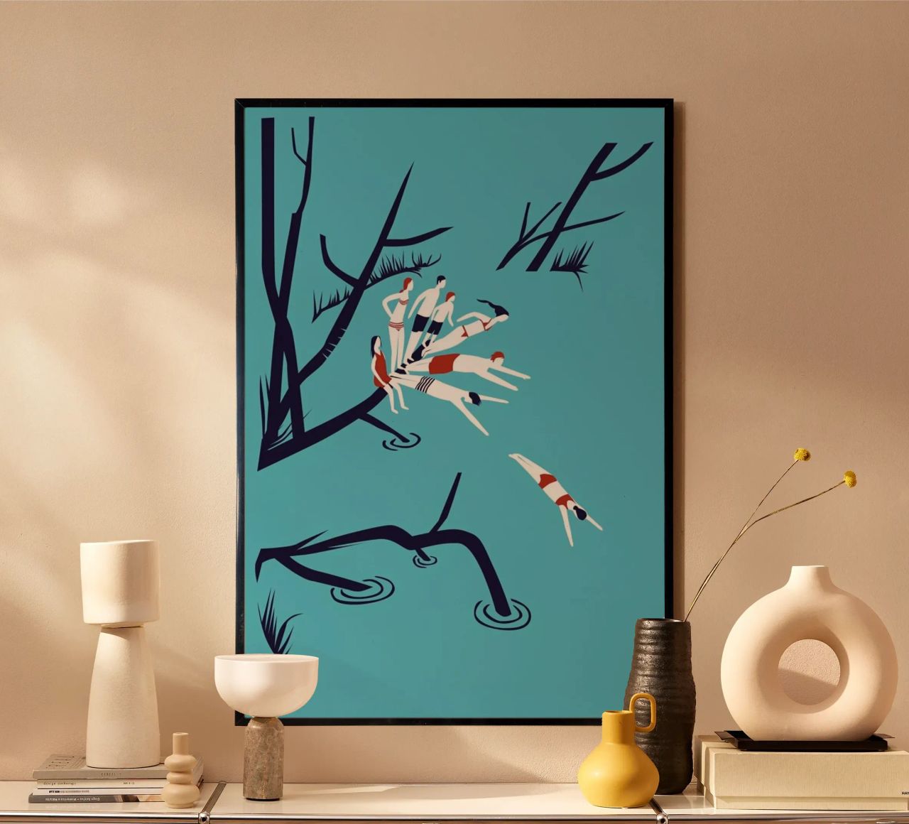 The End of Summer Poster von Monika Aichele