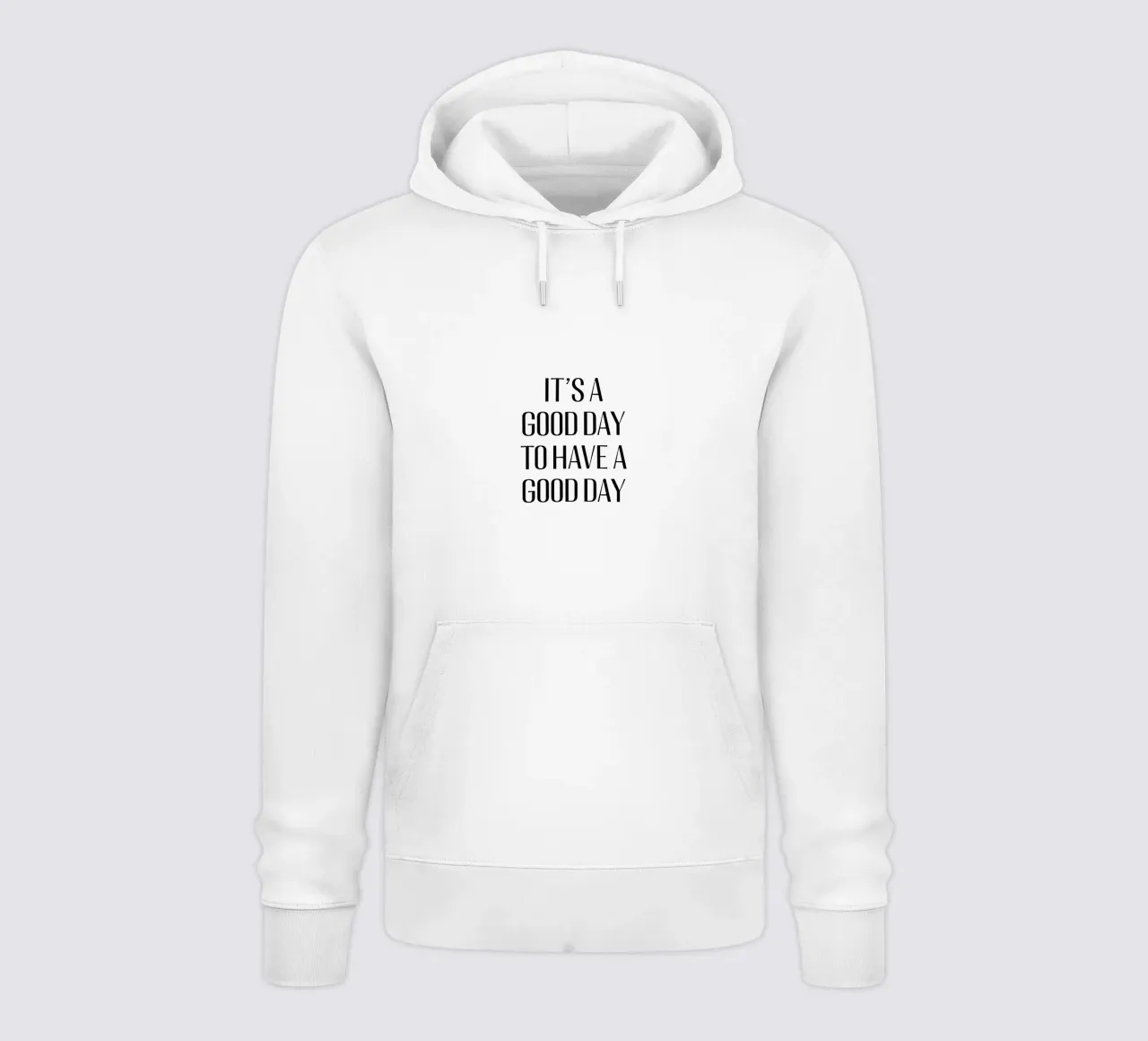 It's a good day to have a good day felpa con cappuccio da Typo Designs