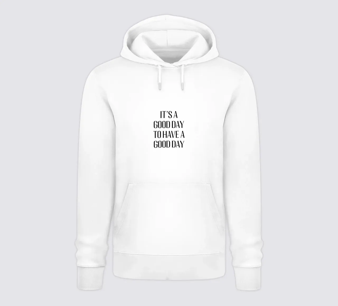It's a good day to have a good day felpa con cappuccio da Typo Designs