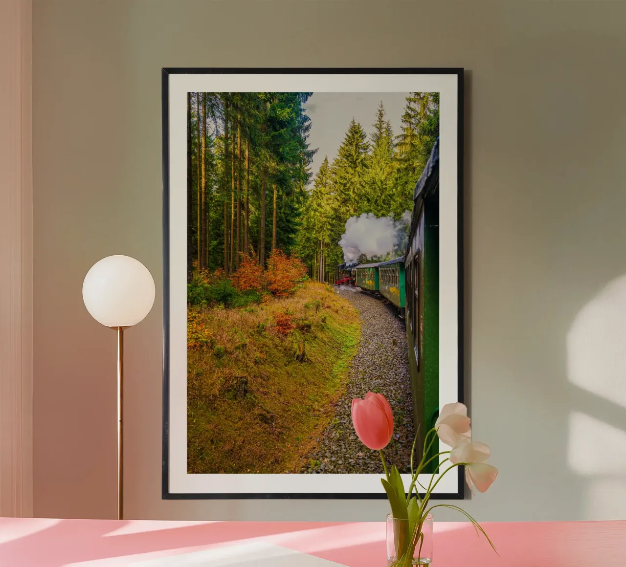 The Fichtelberg railway runs through the Ore Mountains hahnemühle by Marcus Beckert | Fotografie