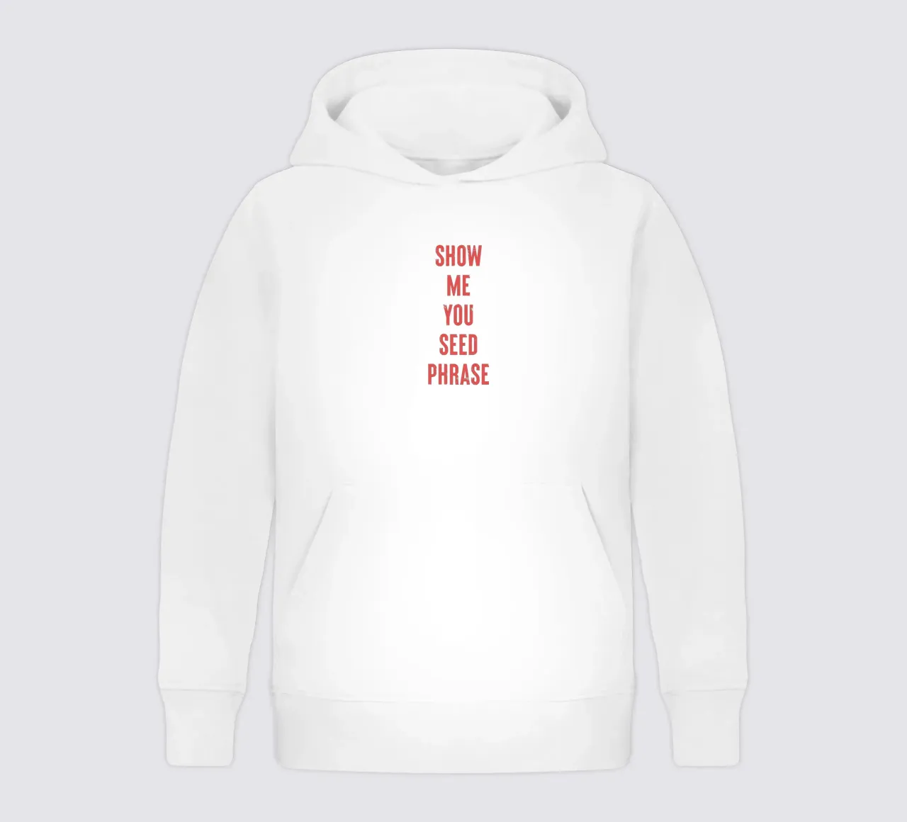Enséñame tu frase semilla sudadera con capucha para niño de Vintagrafica