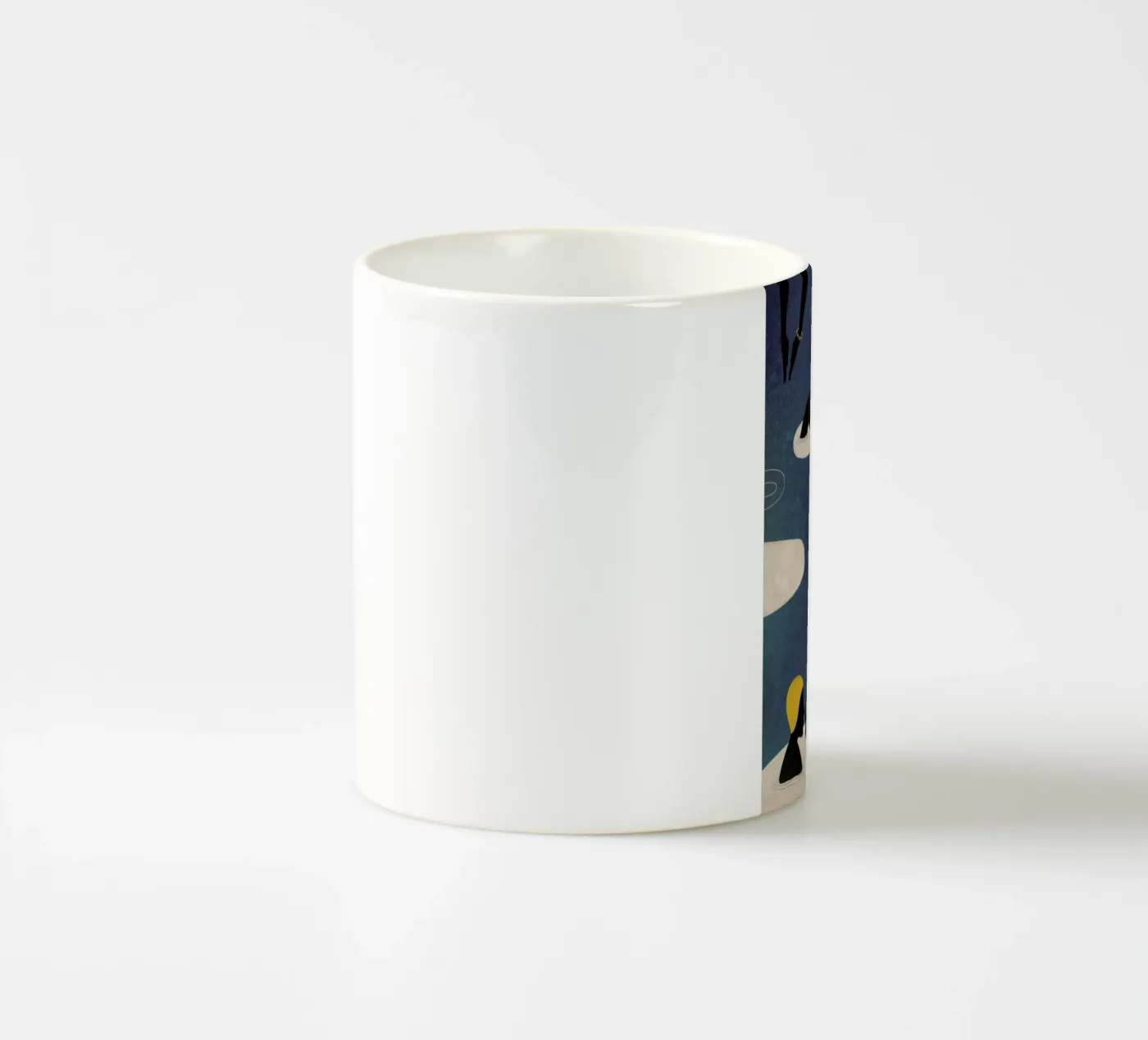 Badetag ceramic mug by Lesja Chernish
