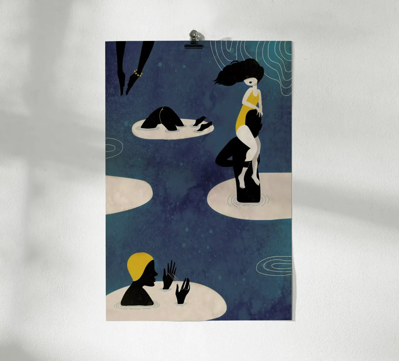 Badetag poster da Lesja Chernish