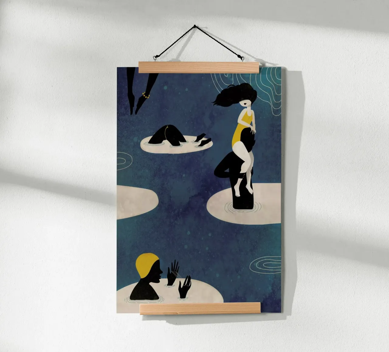 Badetag poster da Lesja Chernish