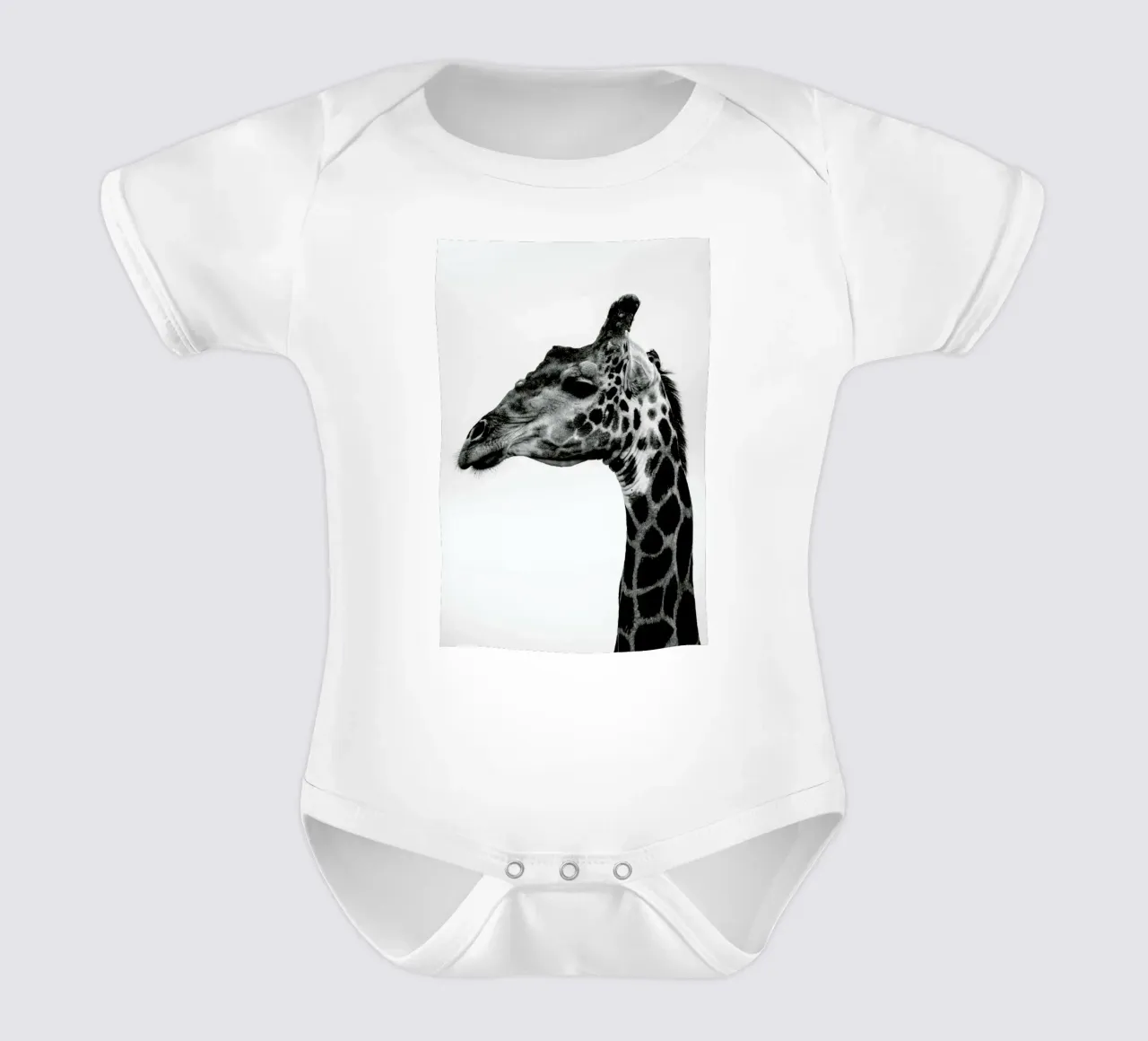 Giraph body neonato maniche corte da Shot By Clint