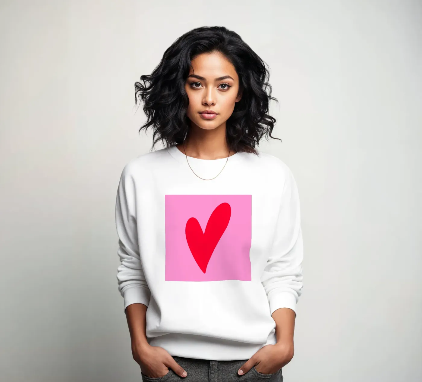 Cuore minimo felpa da Wackapacka