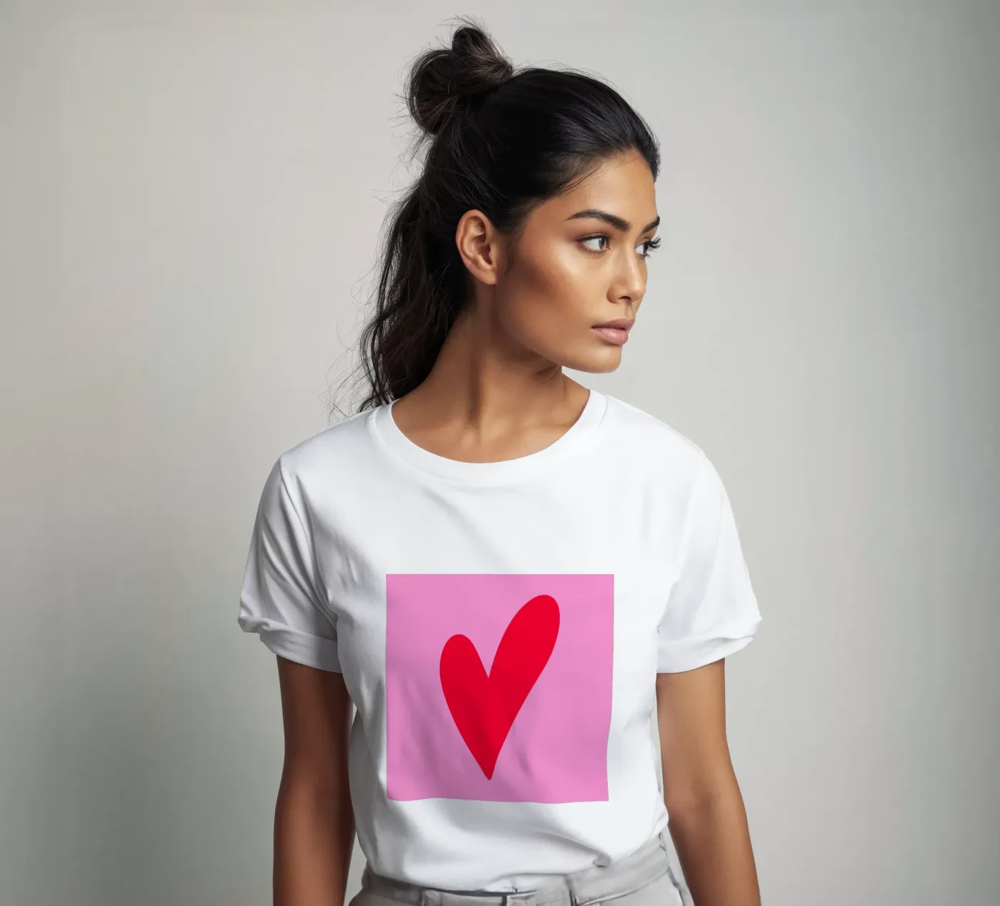 Cuore minimo t-shirt da Wackapacka