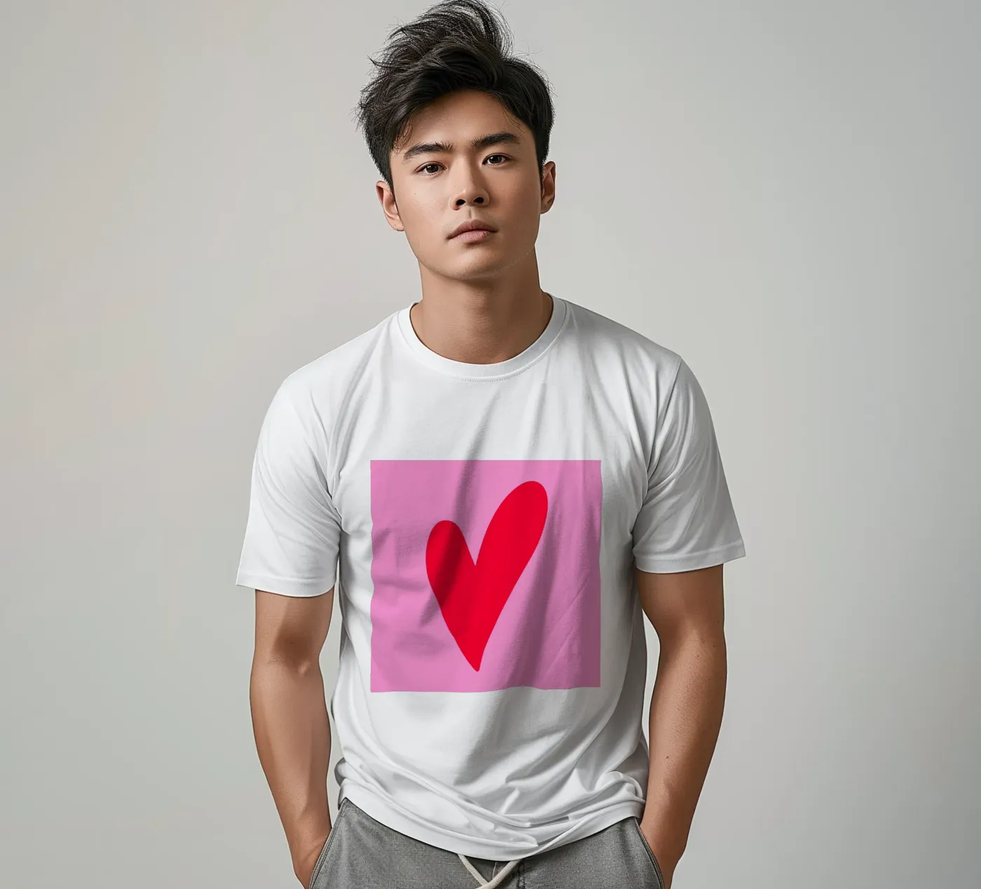 Cuore minimo t-shirt da Wackapacka