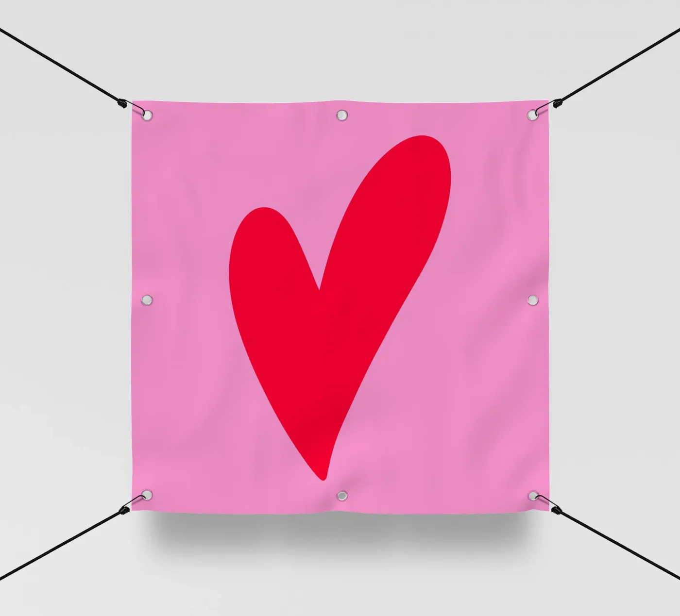 Cuore minimo telo in pvc da Wackapacka