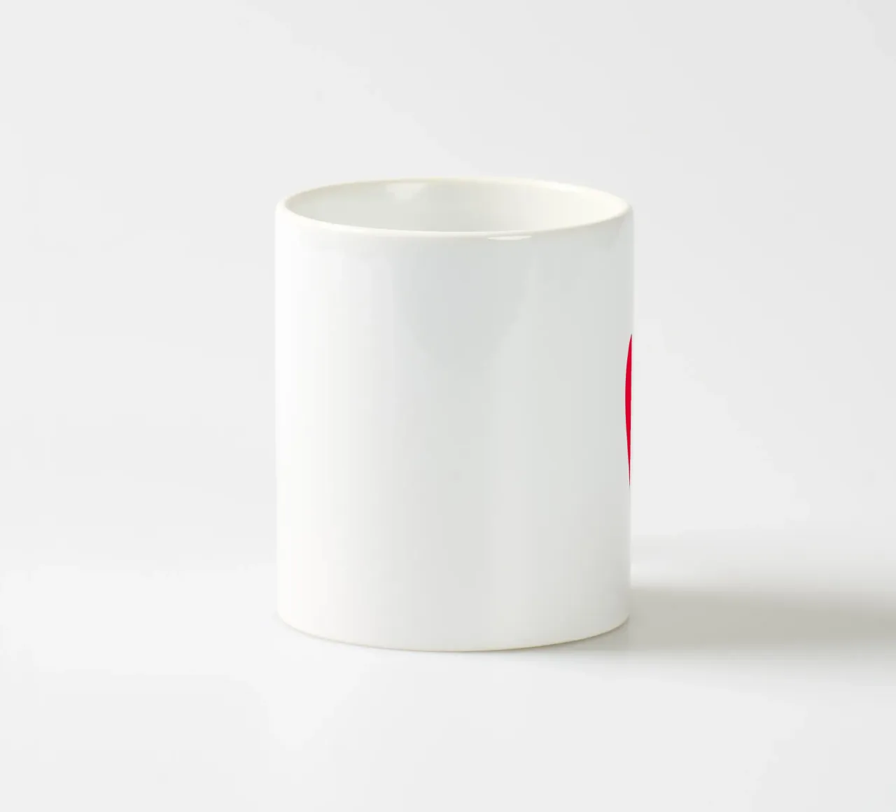 Cuore minimo tazza in ceramica da Wackapacka