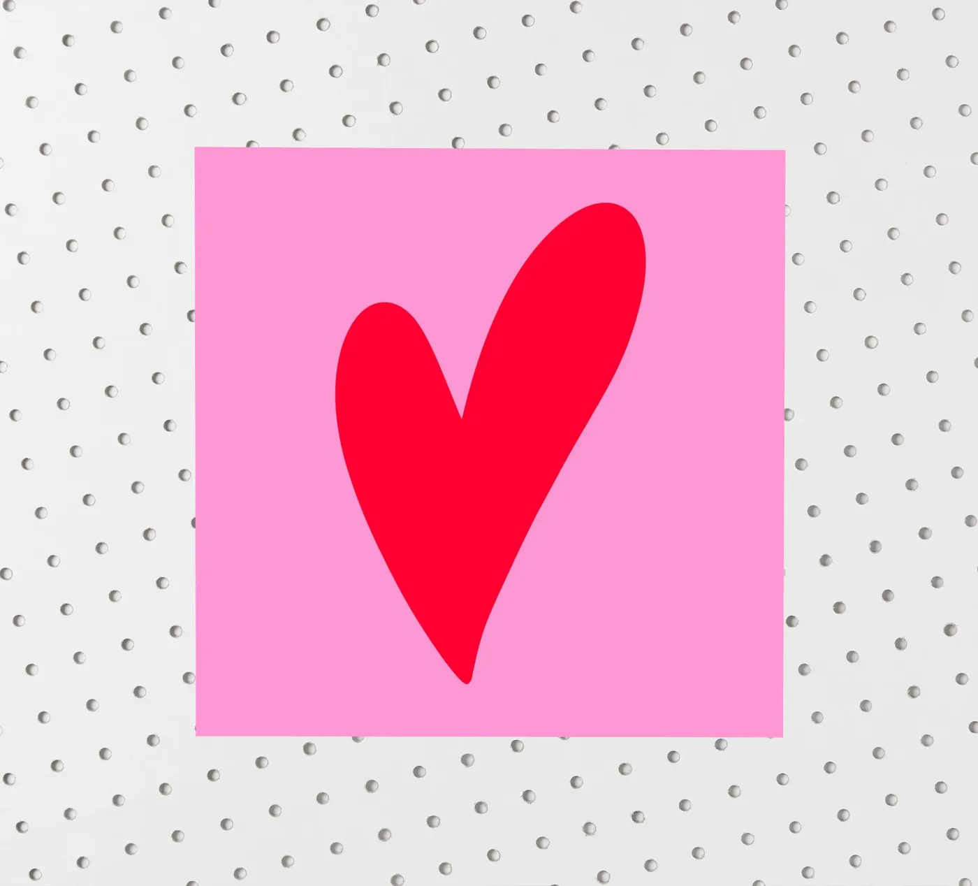 Cuore minimo adesivo da Wackapacka