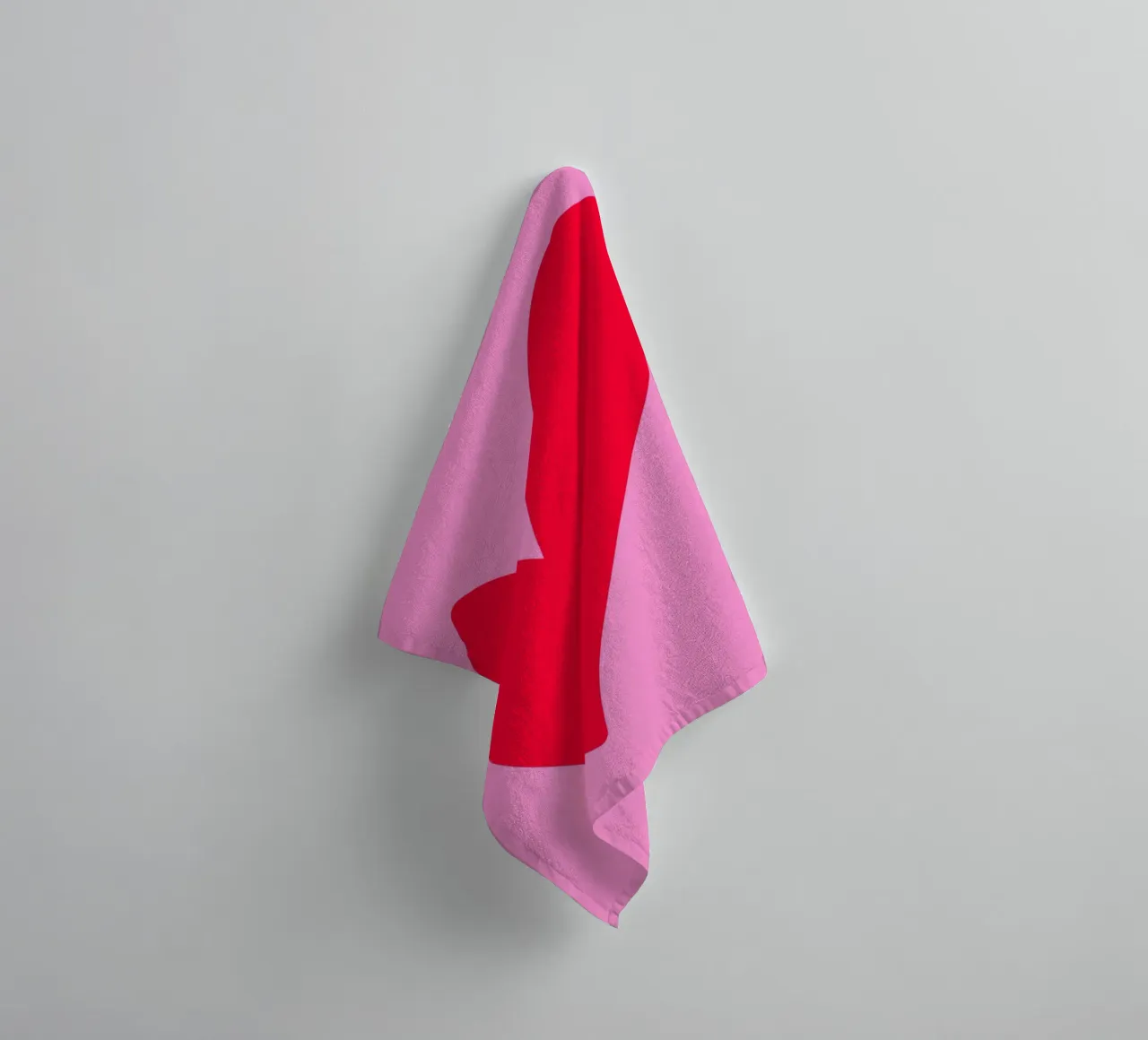 Cuore minimo asciugamano da bagno da Wackapacka