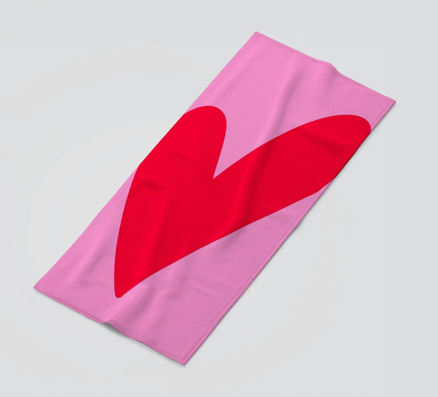 Cuore minimo telo mare da Wackapacka