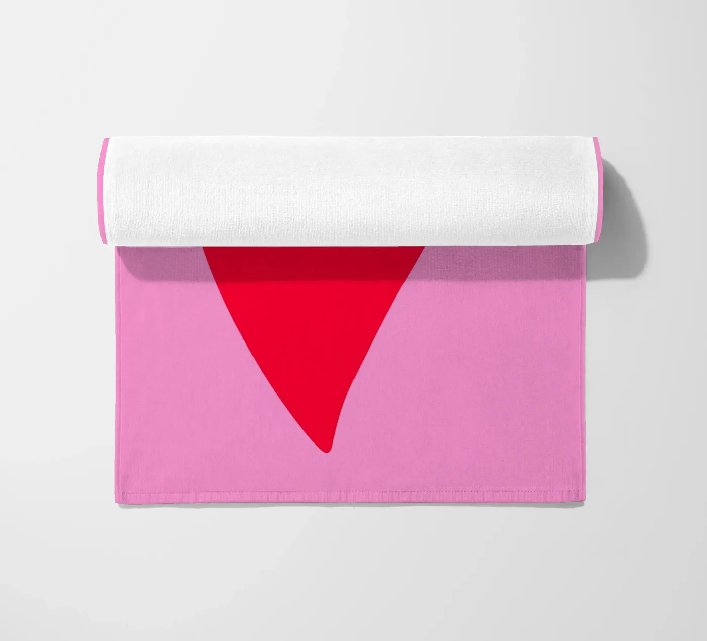 Cuore minimo telo mare da Wackapacka