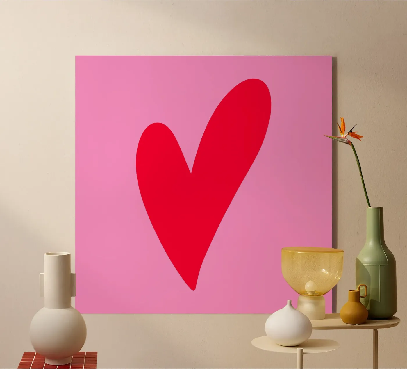 Cuore minimo plexiglass da Wackapacka