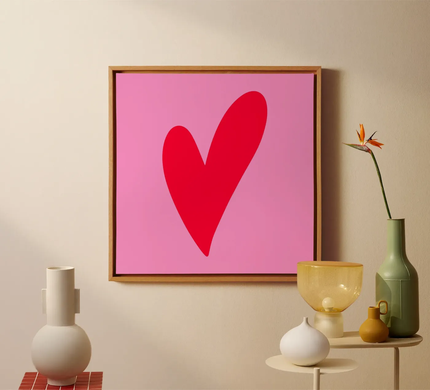 Cuore minimo tela da Wackapacka