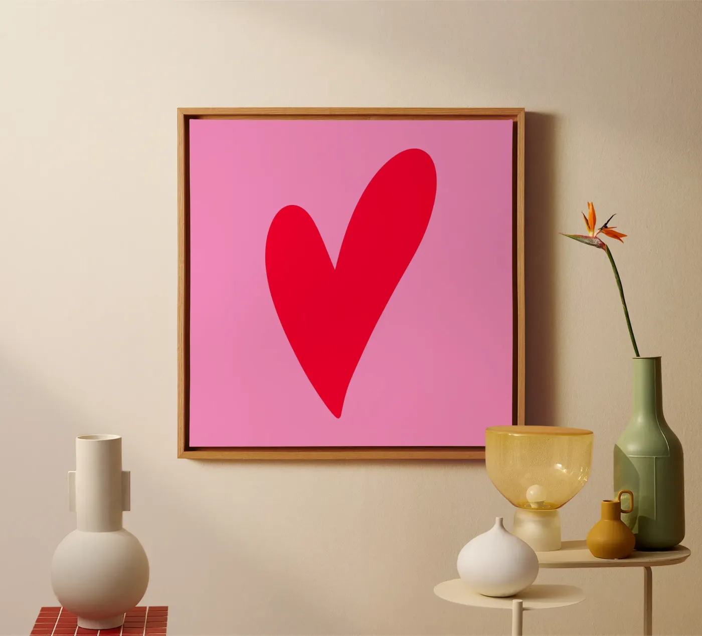 Cuore minimo tela da Wackapacka