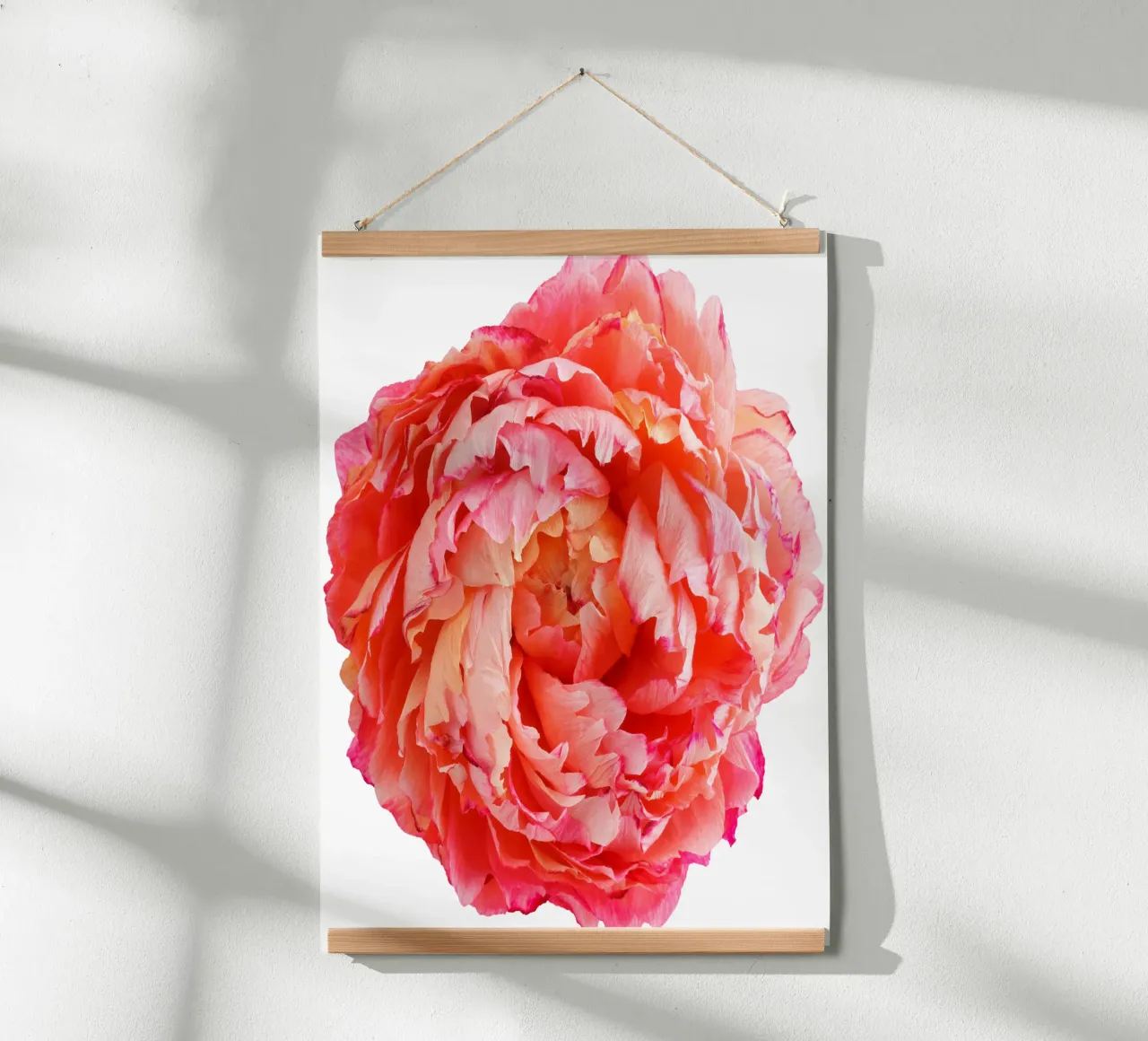 Fiore di carta peonia poster da foodphotolove