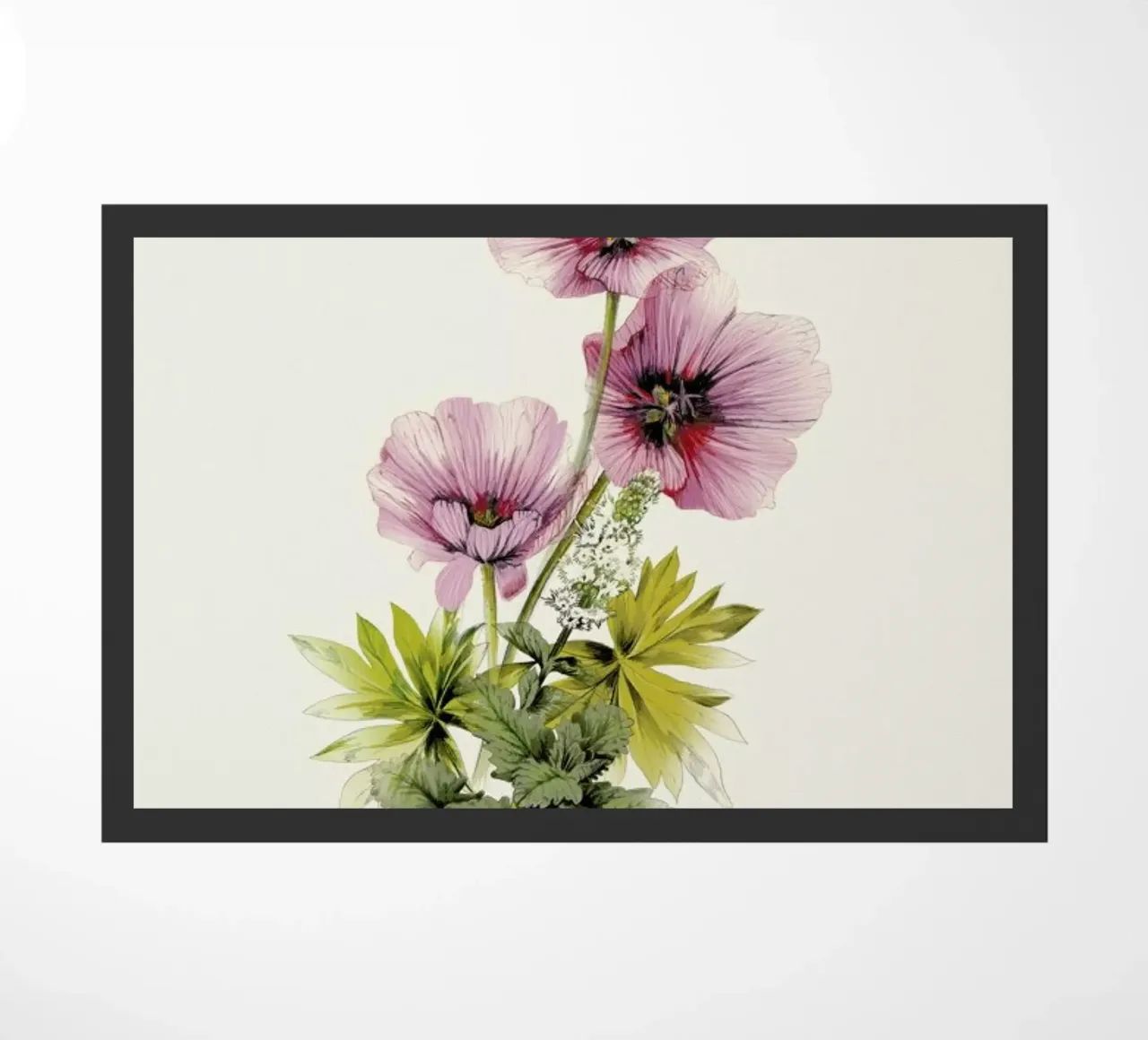 Geranium & Garden mint zerbino da La Scarlatte
