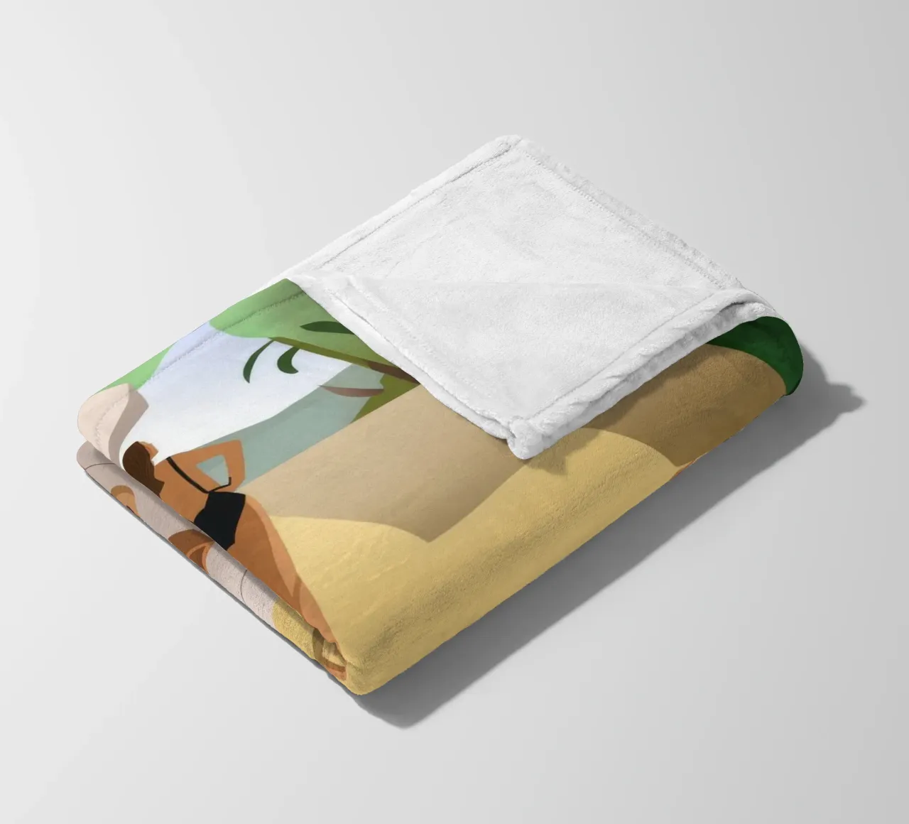 Picnic in spiaggia coperta in pile da Artie Shifa