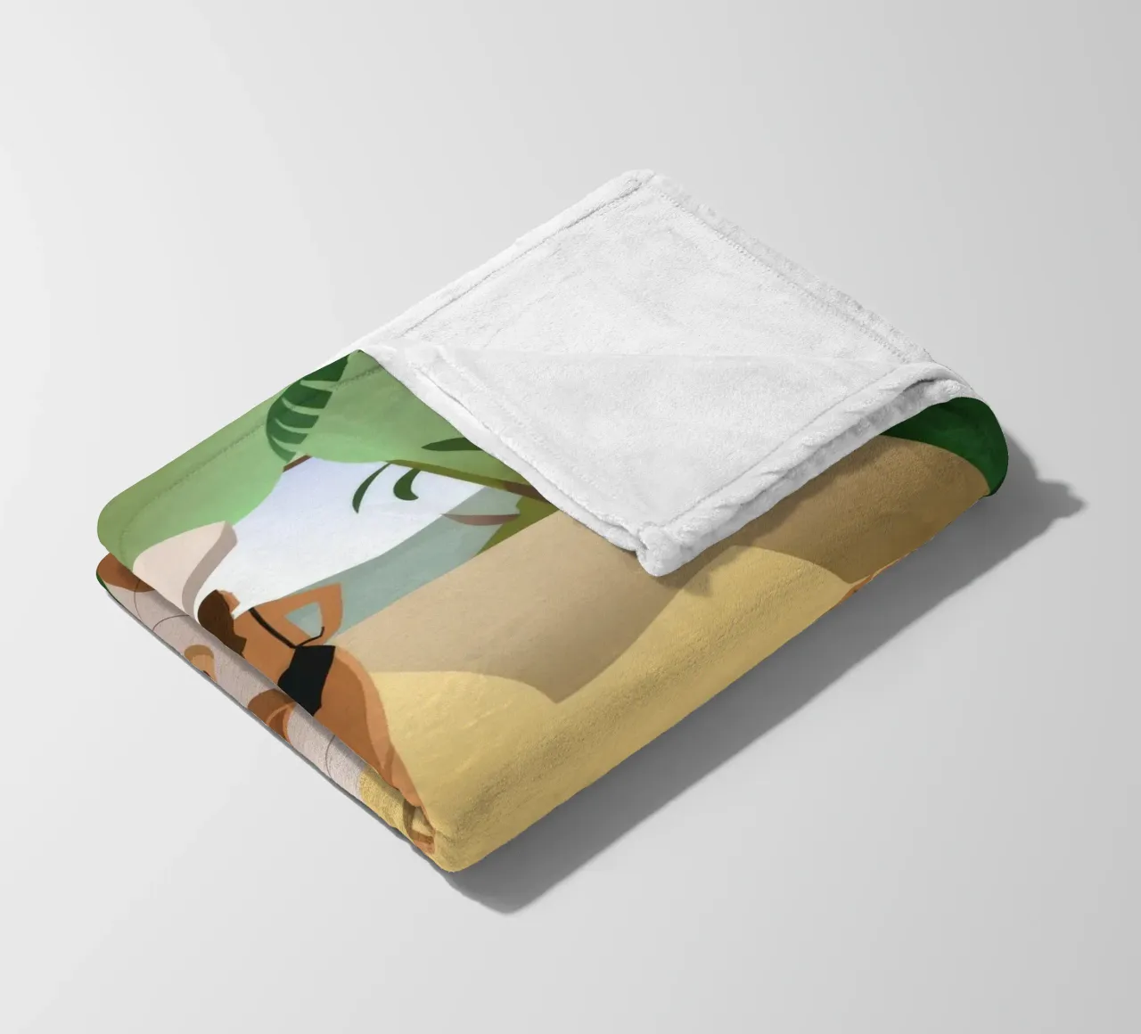 Picnic in spiaggia coperta in pile da Artie Shifa