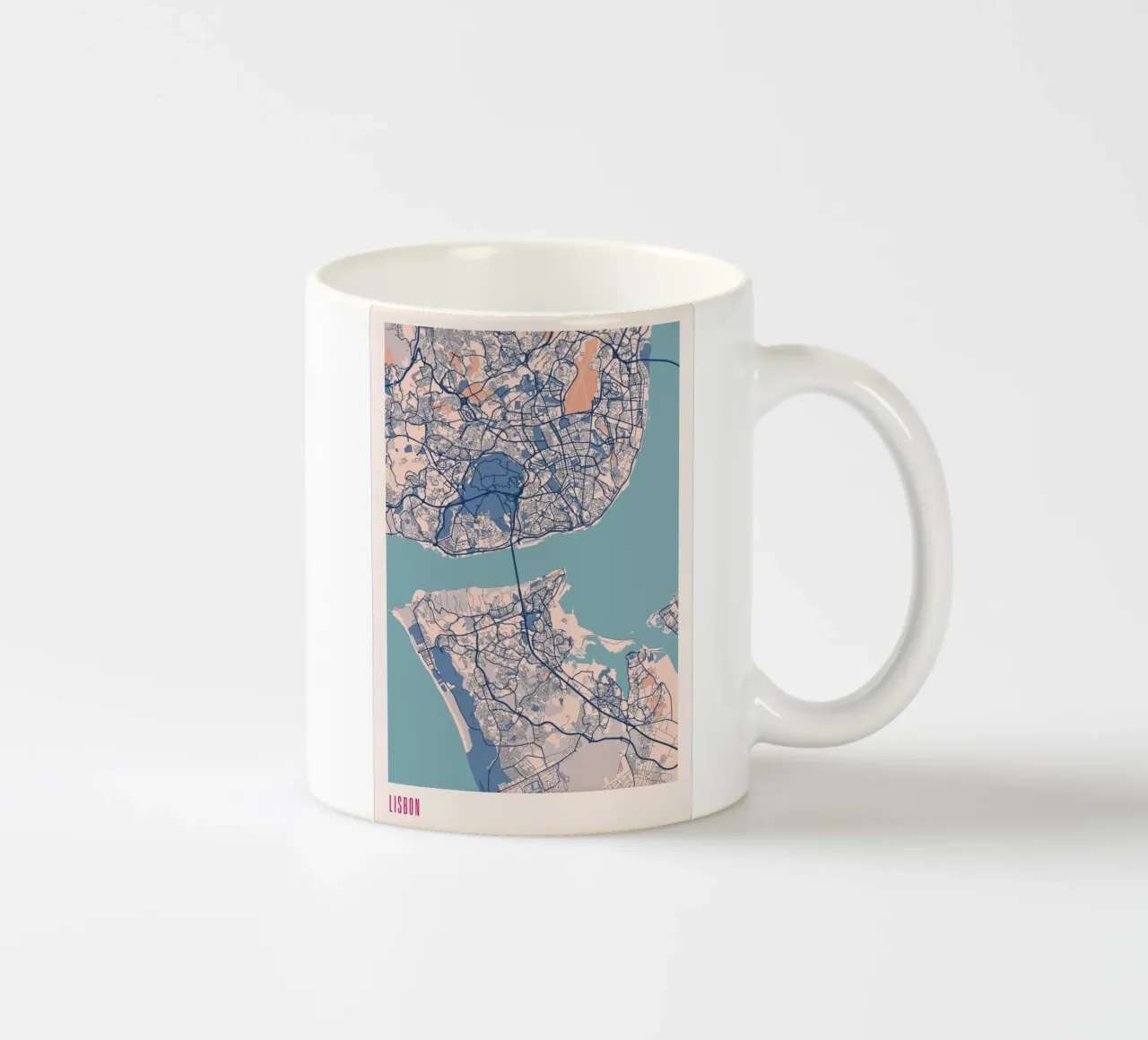 Lisbona - Alfama & Co tazza in ceramica da MOOODZART