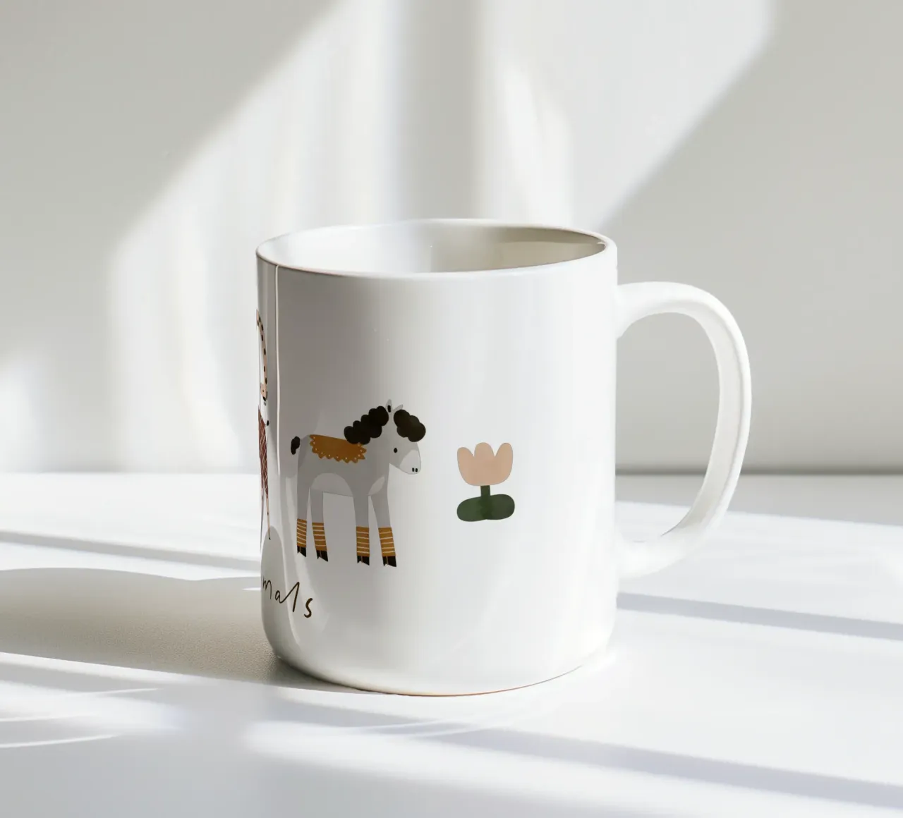 Funky Animals No 3 tazza in ceramica da treechild