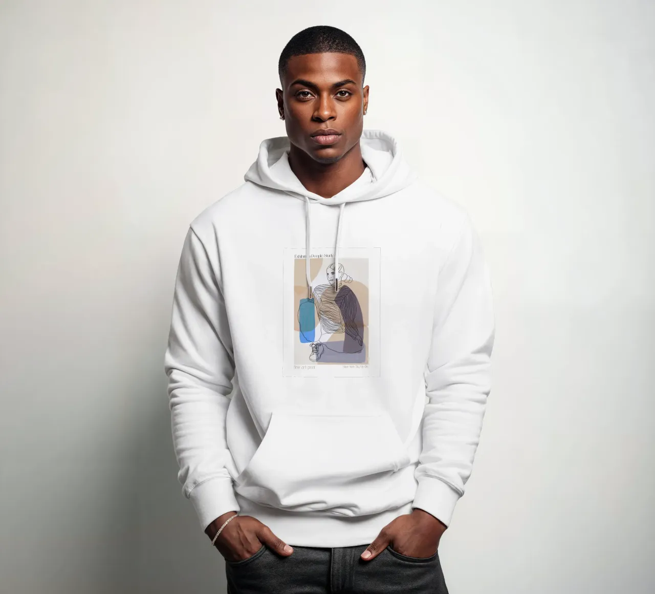 Lèger Et Simple No 72 felpa con cappuccio da treechild