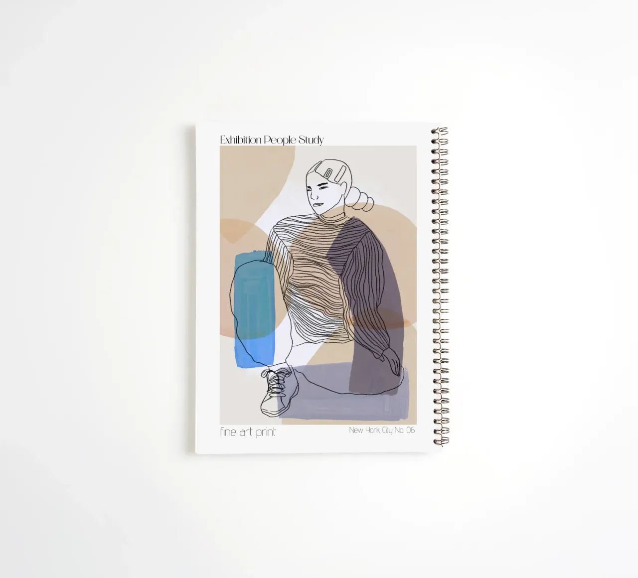 Lèger Et Simple No 72 spiral notebook by treechild