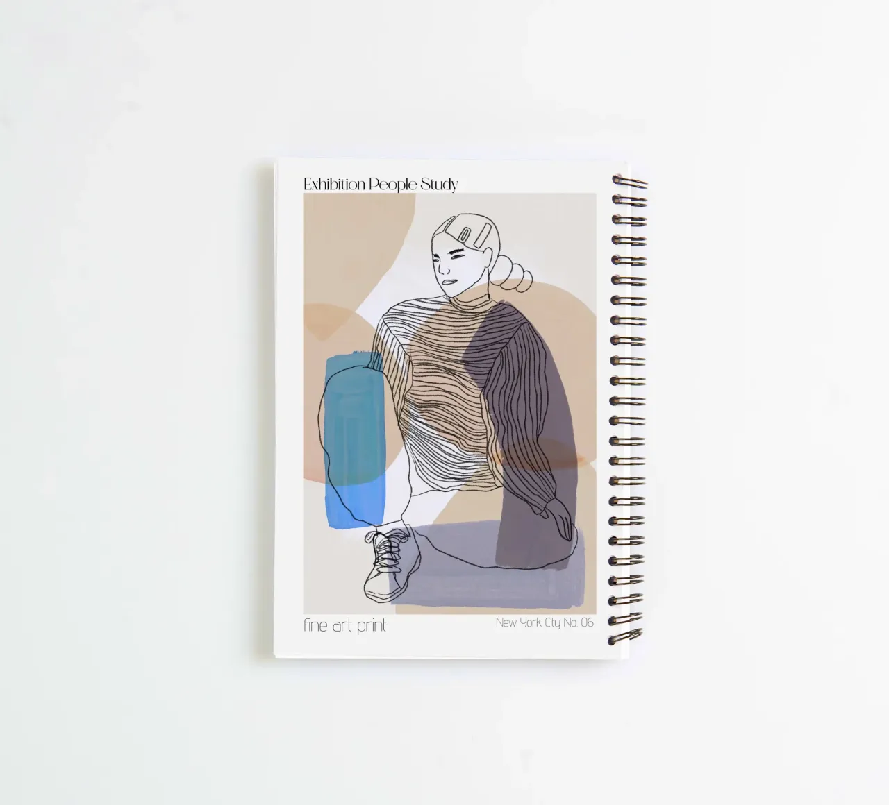 Lèger Et Simple No 72 spiral notebook by treechild