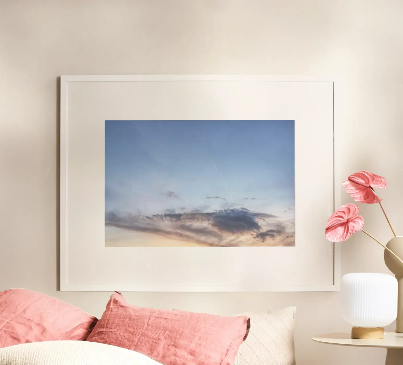 Alpine evening poster van Nur Mut