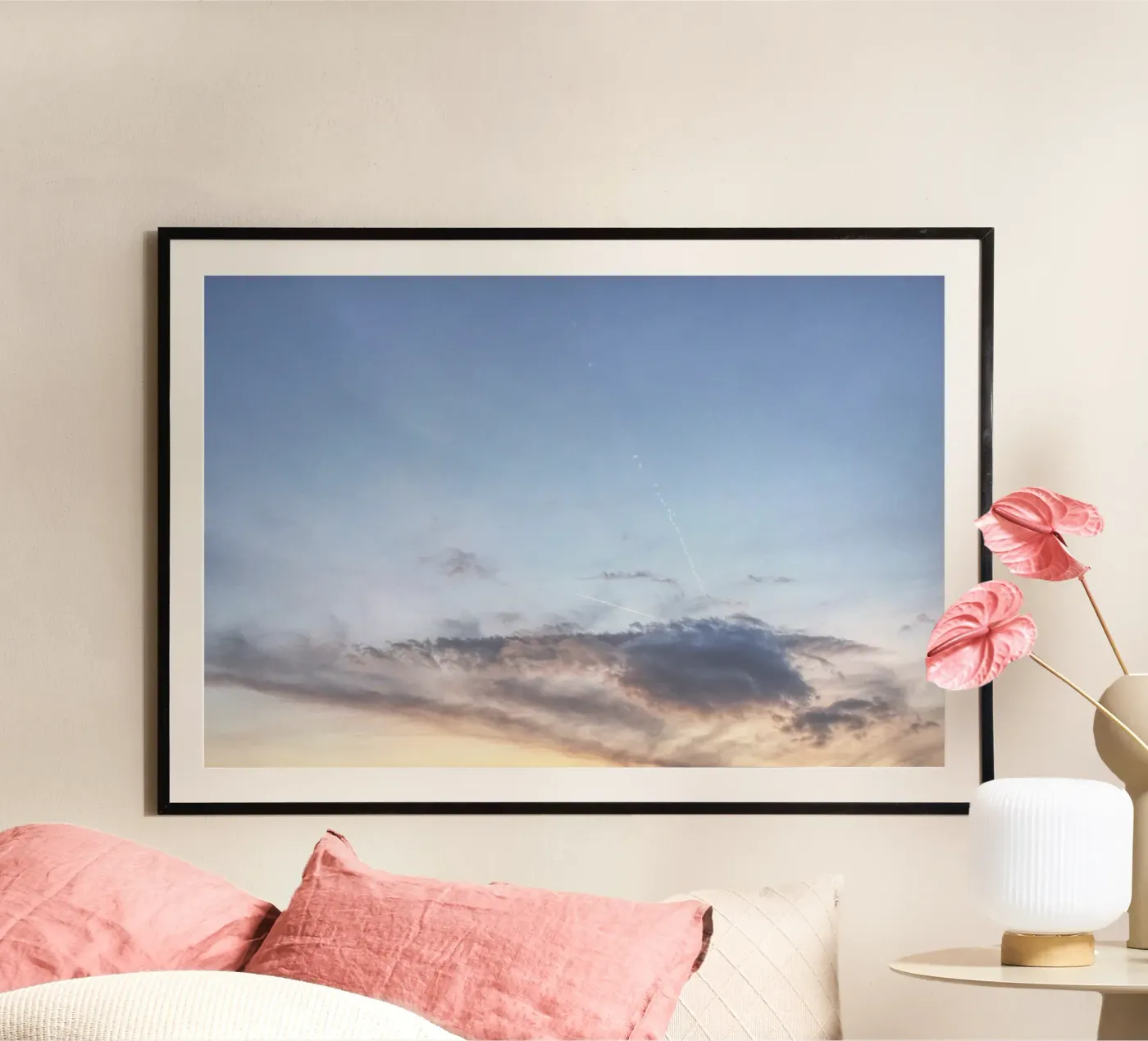 Alpine evening poster de Nur Mut