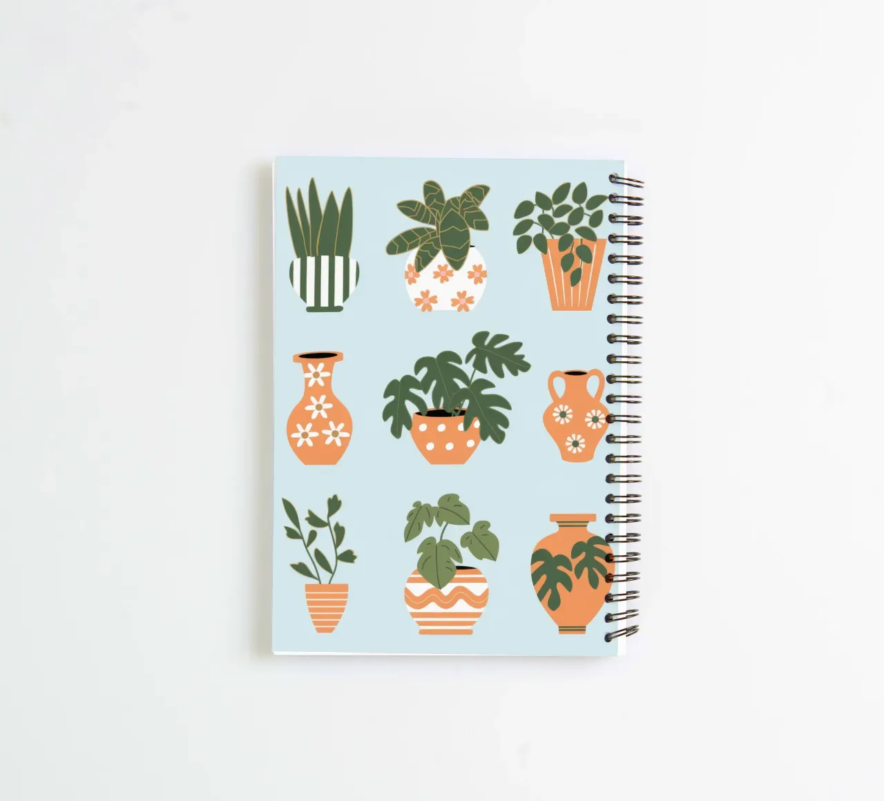 Botanical Harmony spiral notebook by Artie Shifa