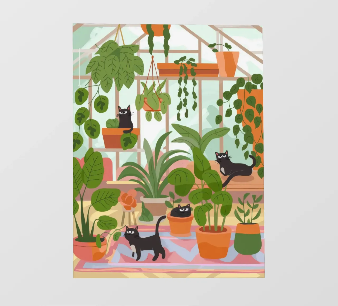 Santuario botanico telo in pvc da Artie Shifa